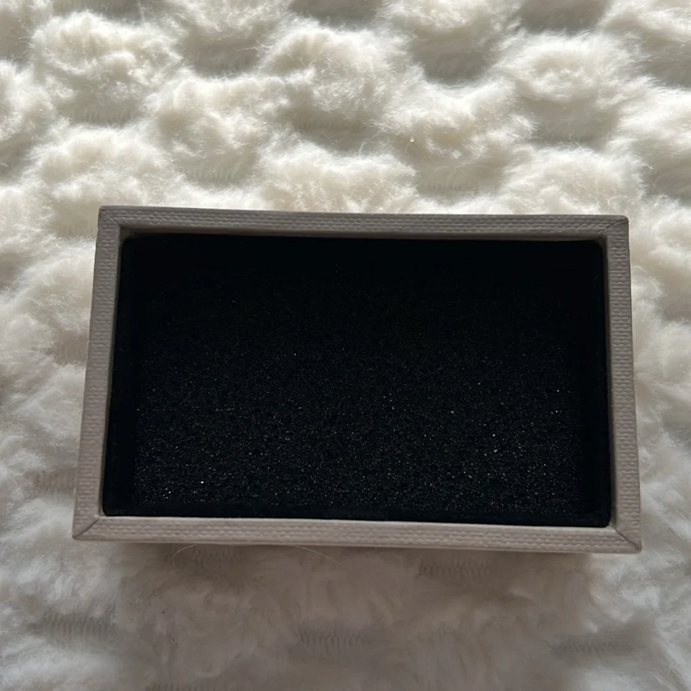 Burberry Circle Check Cuff Link-Authentic-NIB